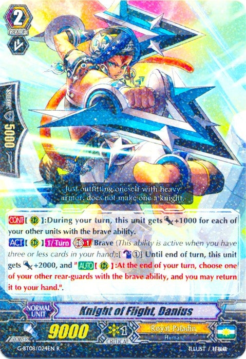 Knight of Flight Danius (8024) [G-BT08] - Cardfight Vanguard Single
