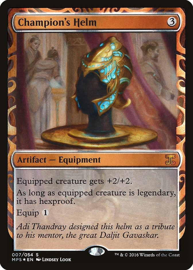 Champion’s Helm (7) [MPS] - MTG Single