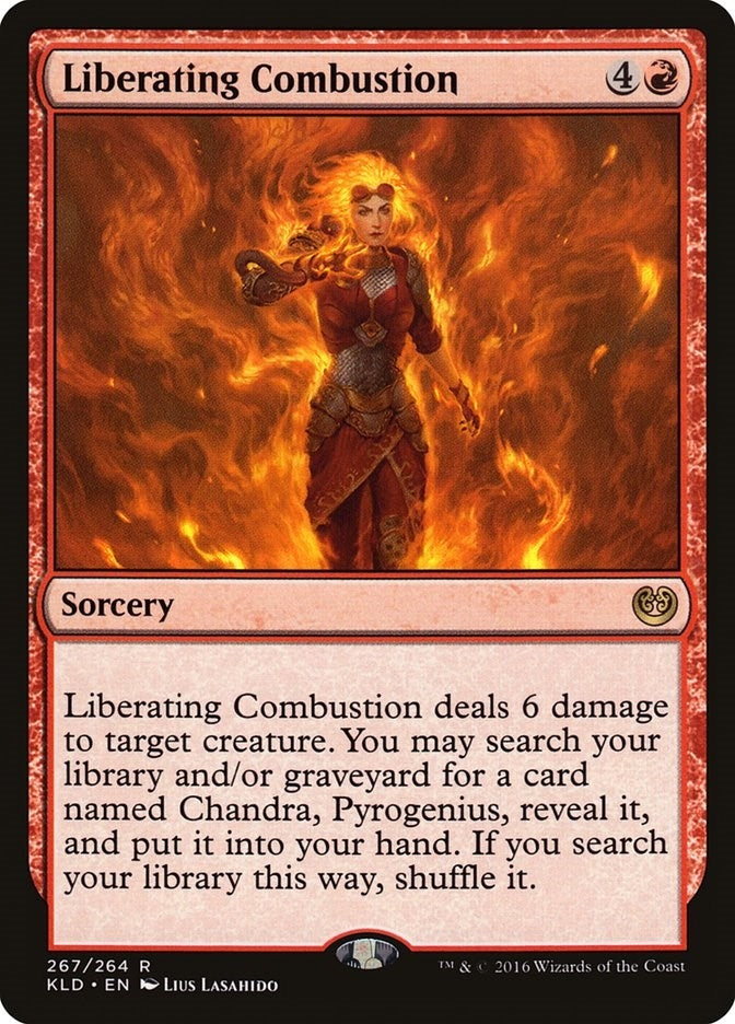 Liberating Combustion (267) [KLD] - MTG Single
