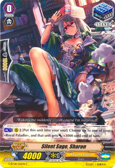 Silent Sage Sharon (8051) [G-BT08] - Cardfight Vanguard Single