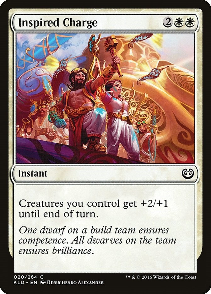 Inspired Charge (20) [KLD] - MTG Single