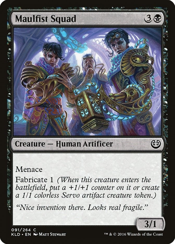 Maulfist Squad (91) [KLD] - MTG Single