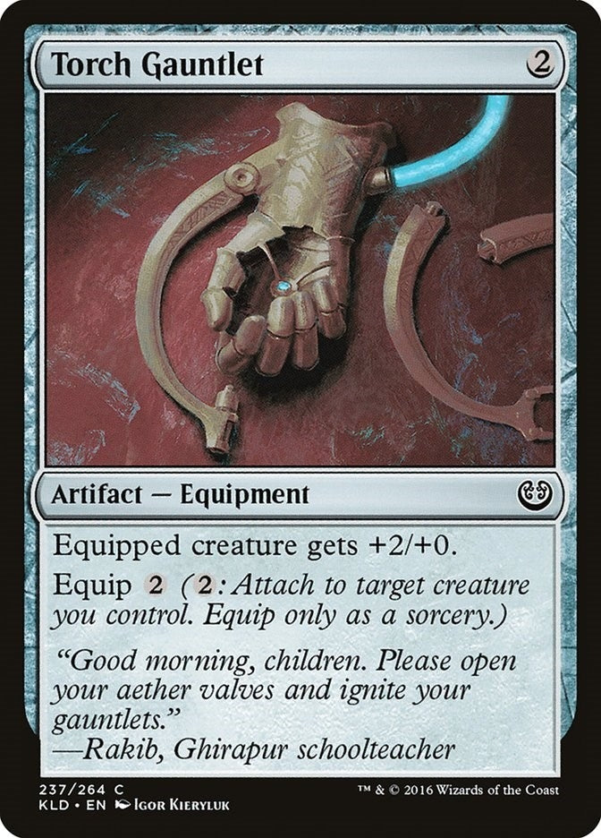 Torch Gauntlet (237) [KLD] - MTG Single