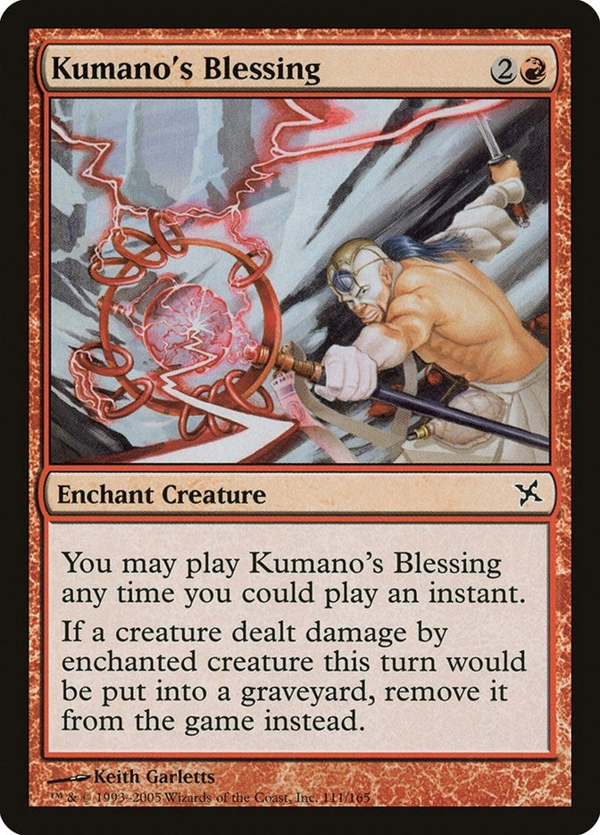 Kumano’s Blessing (111) [BOK] - MTG Single