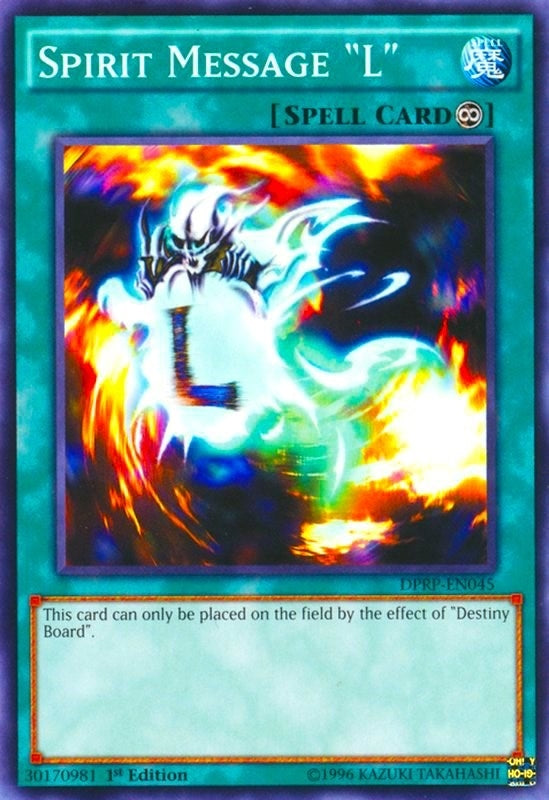Spirit Message ’L’ (45) (DPRP) - YuGiOh Single