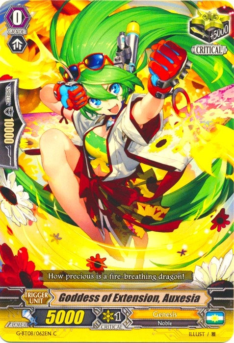 Goddess of Extension Auxesia (8062) [G-BT08] - Cardfight Vanguard Single