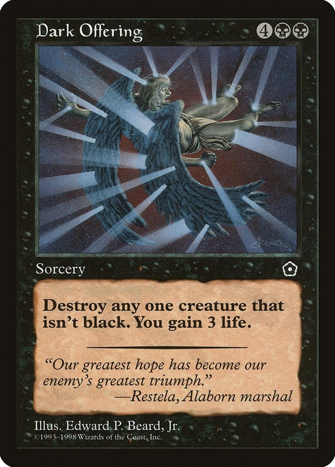 Dark Offering [P02] - MTG Single
