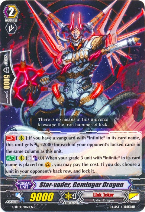 Star-vader Gemingar Dragon (8068) [G-BT08] - Cardfight Vanguard Single