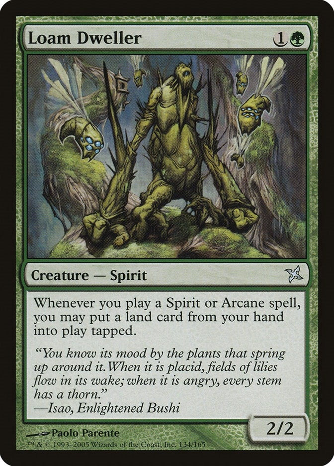 Loam Dweller (134) [BOK] - MTG Single