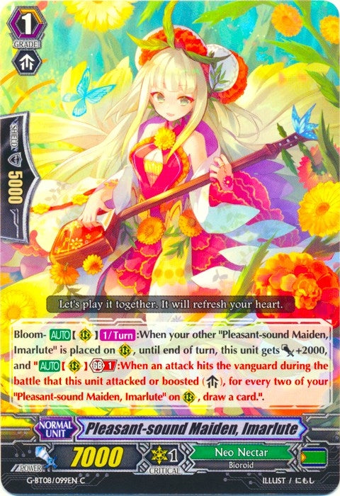 Pleasant-sound Maiden Imarlute (8099) [G-BT08] - Cardfight Vanguard Single