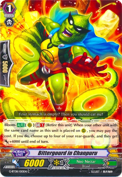 Bittergourd in Chanpuru (8100) [G-BT08] - Cardfight Vanguard Single