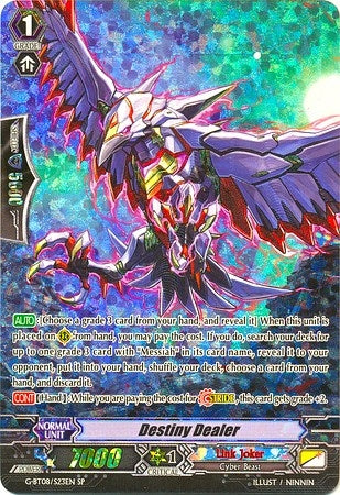 Destiny Dealer (SP) (823) [G-BT08] - Cardfight Vanguard Single