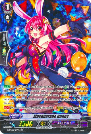 Masquerade Bunny (SP) (827) [G-BT08] - Cardfight Vanguard Single