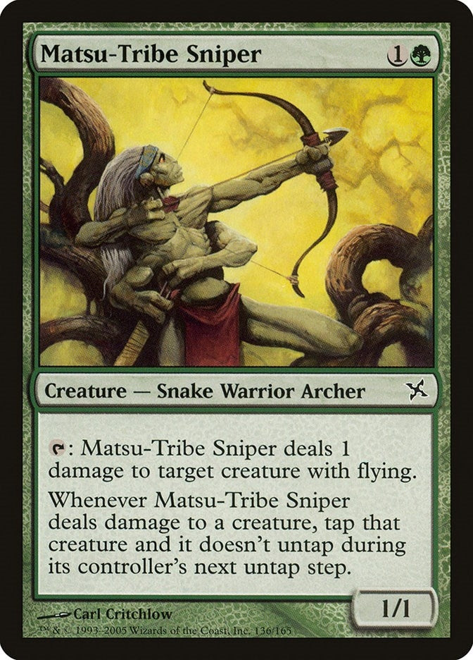 Matsu-Tribe Sniper (136) [BOK] - MTG Single