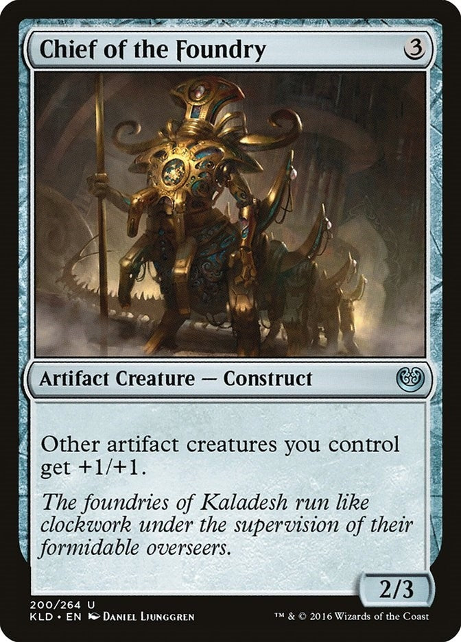 Chief of the Foundry (200) [KLD] - MTG Single