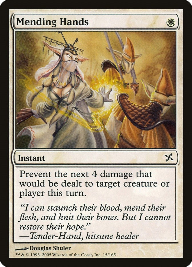 Mending Hands (15) [BOK] - MTG Single