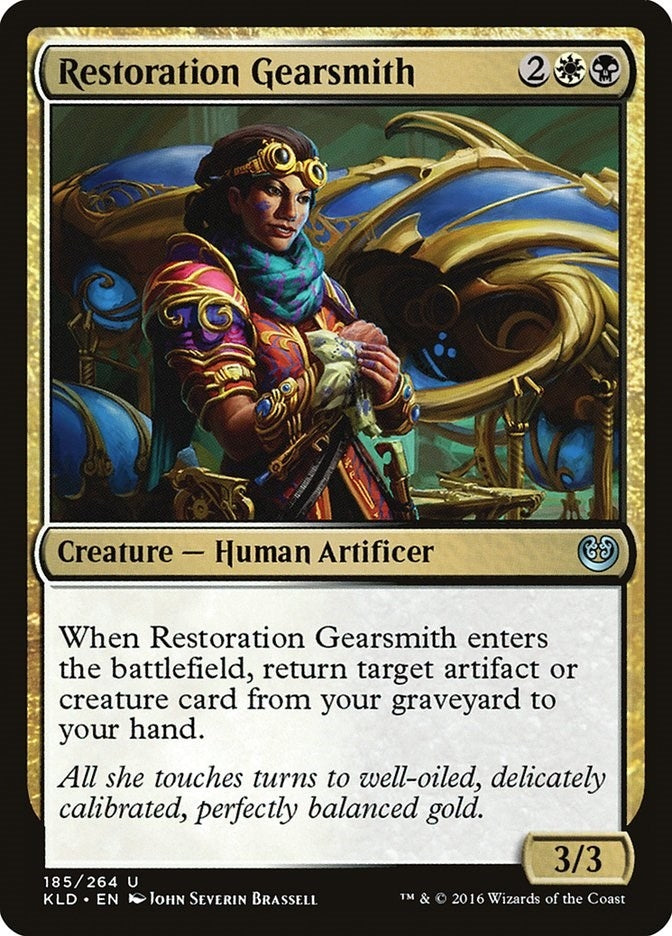 Restoration Gearsmith (185) [KLD] - MTG Single