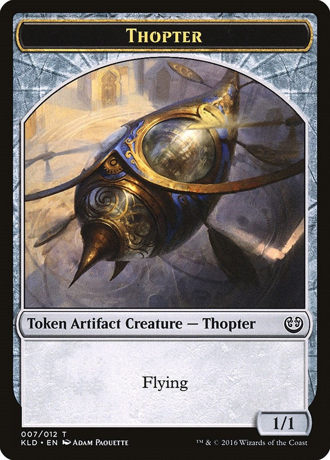 Thopter Token (007) (0) [KLD] - MTG Single