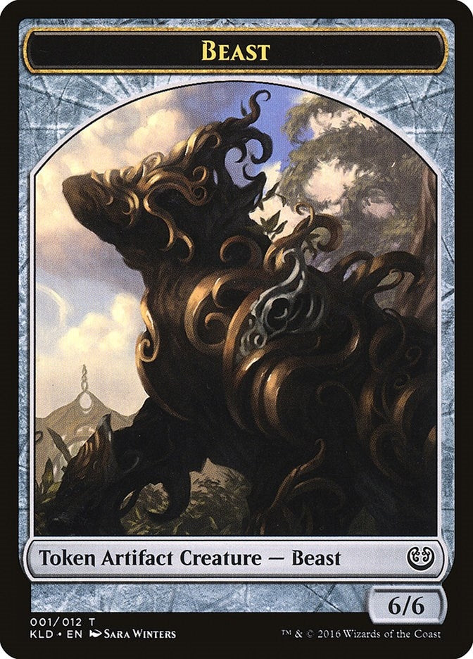 Beast Token (001) (0) [KLD] - MTG Single