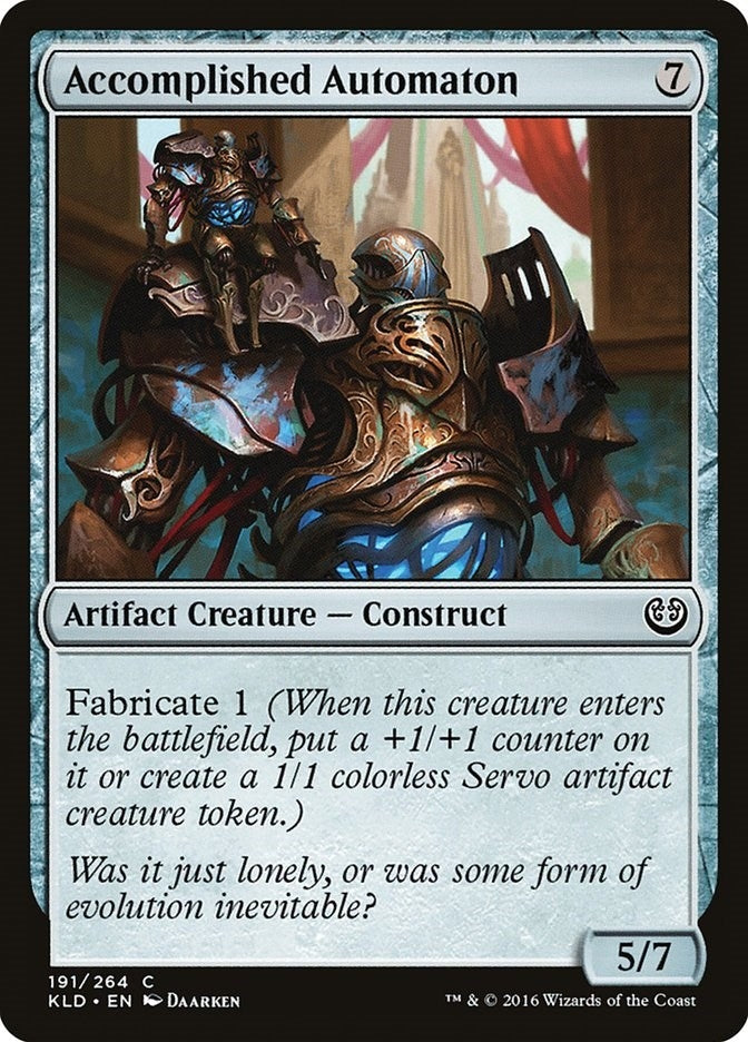 Accomplished Automaton (191) [KLD] - MTG Single
