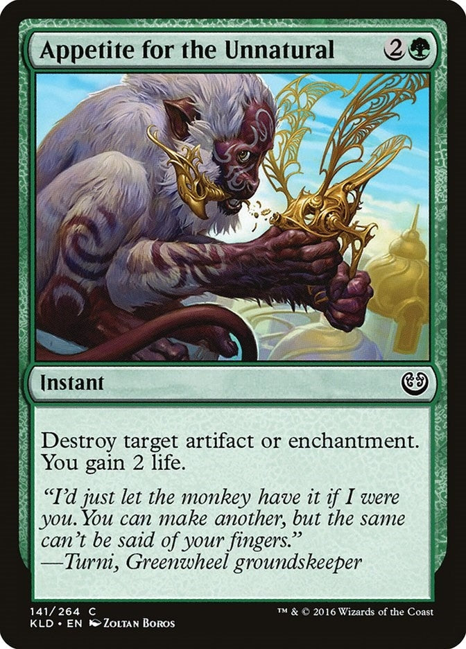 Appetite for the Unnatural (141) [KLD] - MTG Single