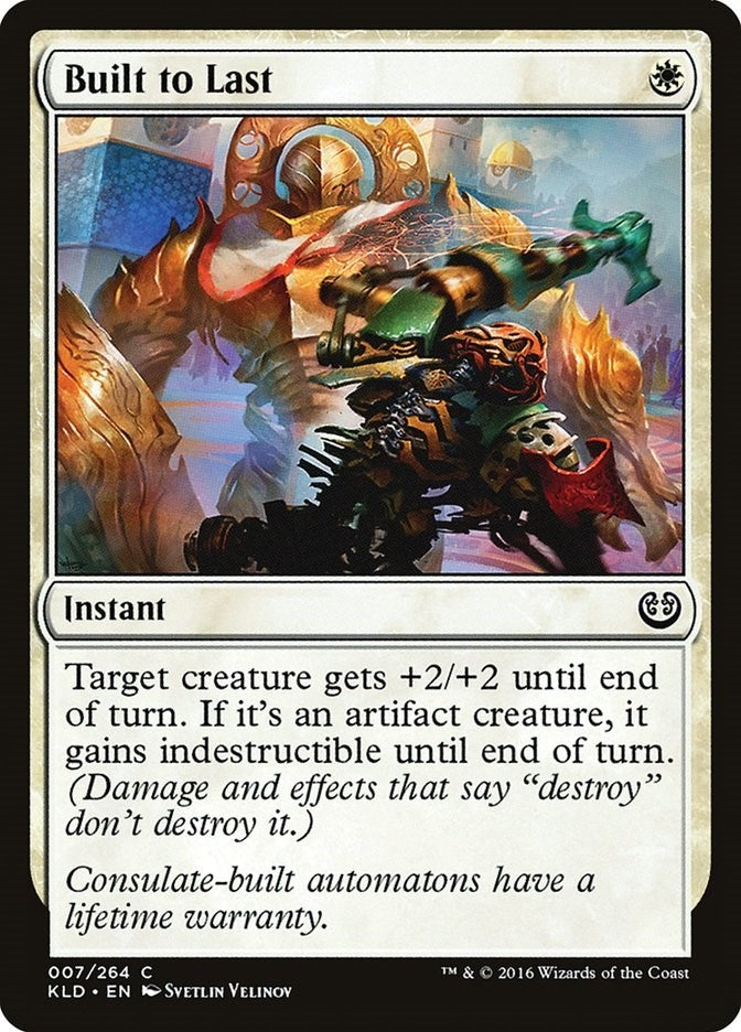 Built to Last (7) [KLD] - MTG Single
