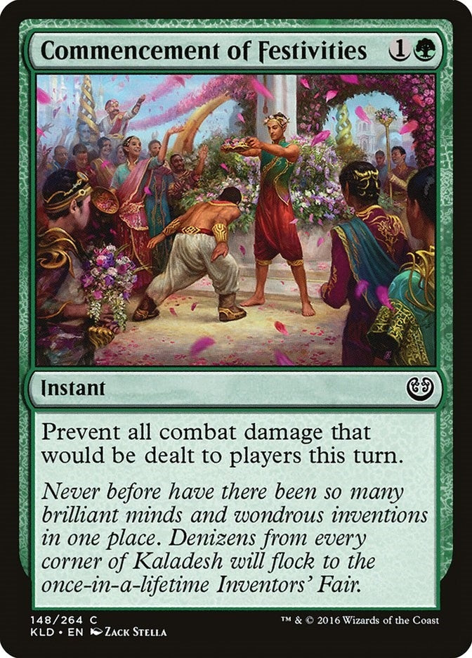 Commencement of Festivities (148) [KLD] - MTG Single