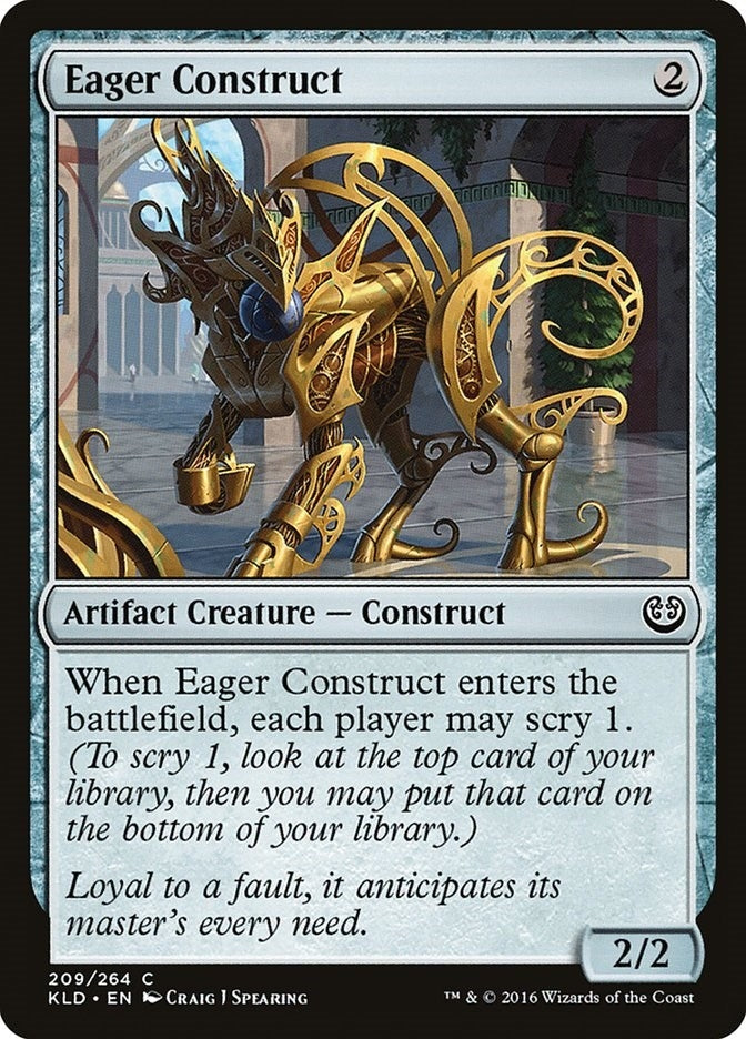 Eager Construct (209) [KLD] - MTG Single