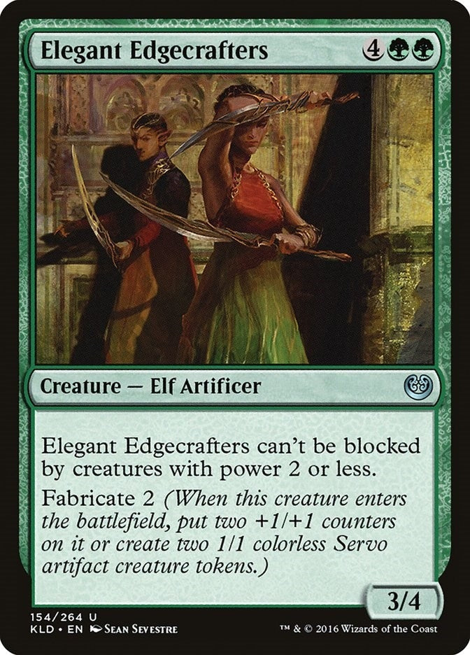 Elegant Edgecrafters (154) [KLD] - MTG Single