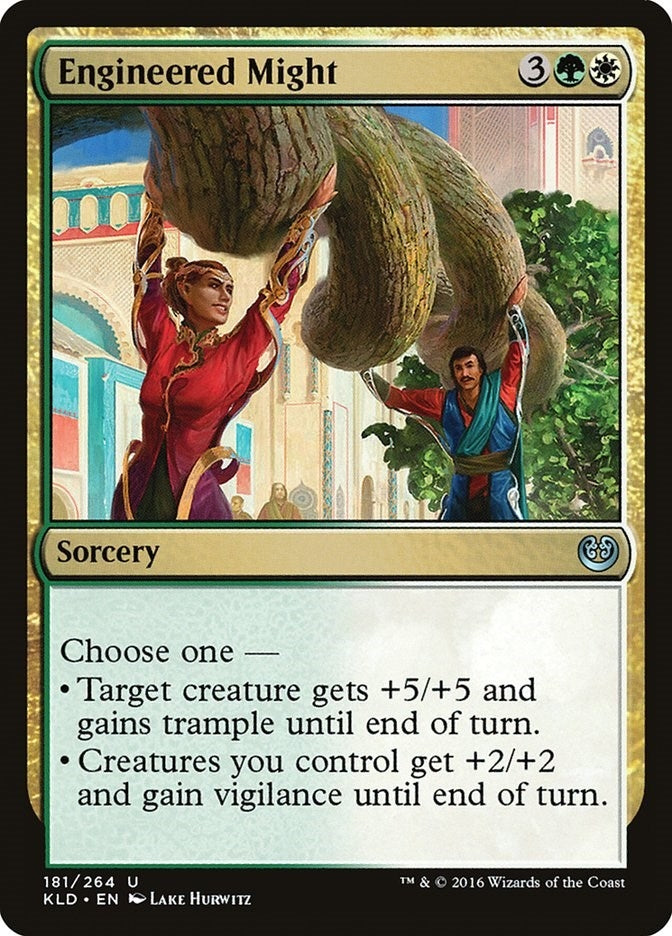 Engineered Might (181) [KLD] - MTG Single