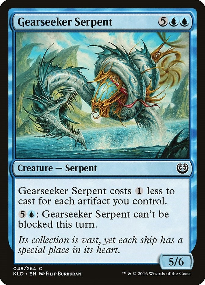 Gearseeker Serpent (48) [KLD] - MTG Single