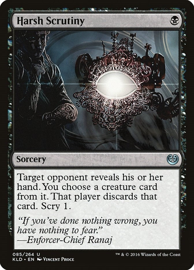 Harsh Scrutiny (85) [KLD] - MTG Single