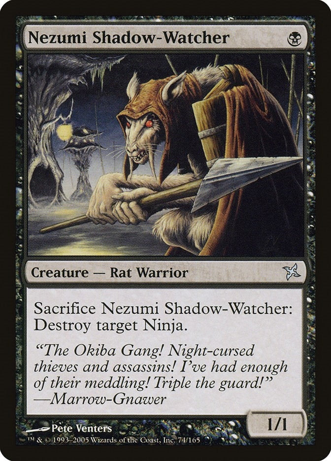 Nezumi Shadow-Watcher (74) [BOK] - MTG Single