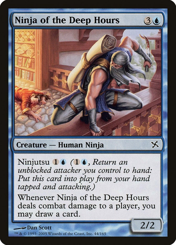 Ninja of the Deep Hours (44) [BOK] - MTG Single