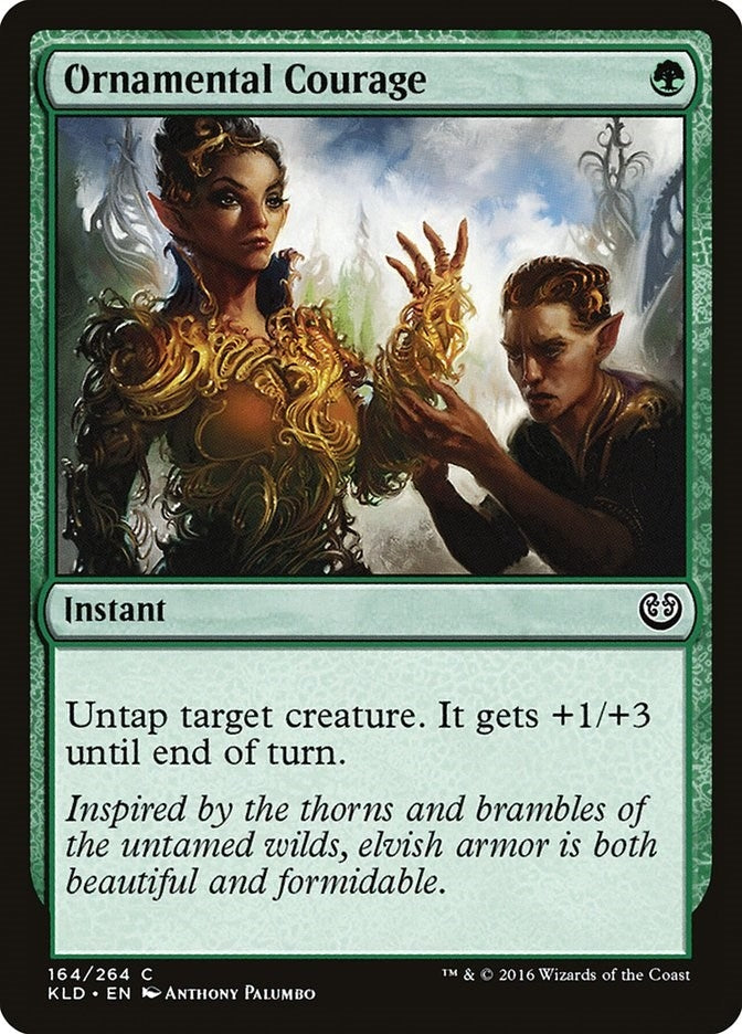 Ornamental Courage (164) [KLD] - MTG Single