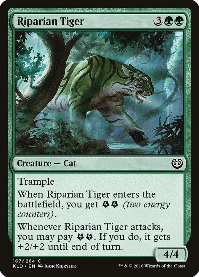Riparian Tiger (167) [KLD] - MTG Single