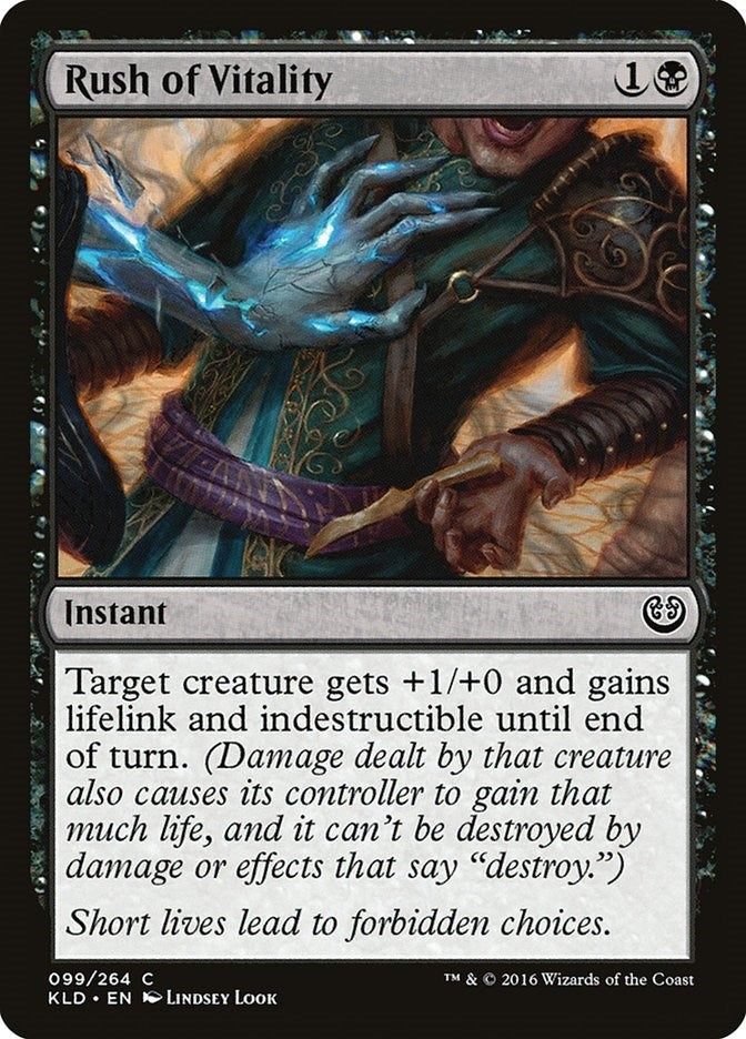 Rush of Vitality (99) [KLD] - MTG Single