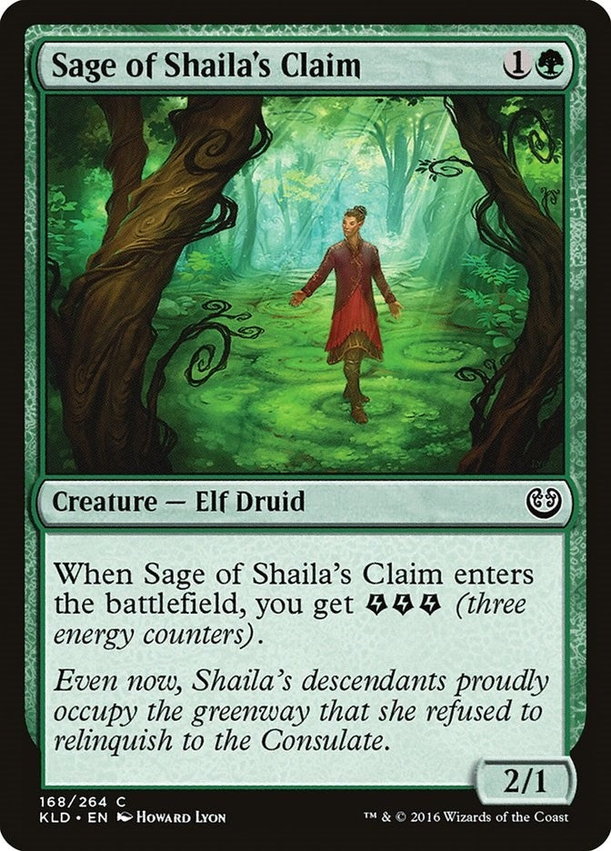 Sage of Shaila’s Claim (168) [KLD] - MTG Single
