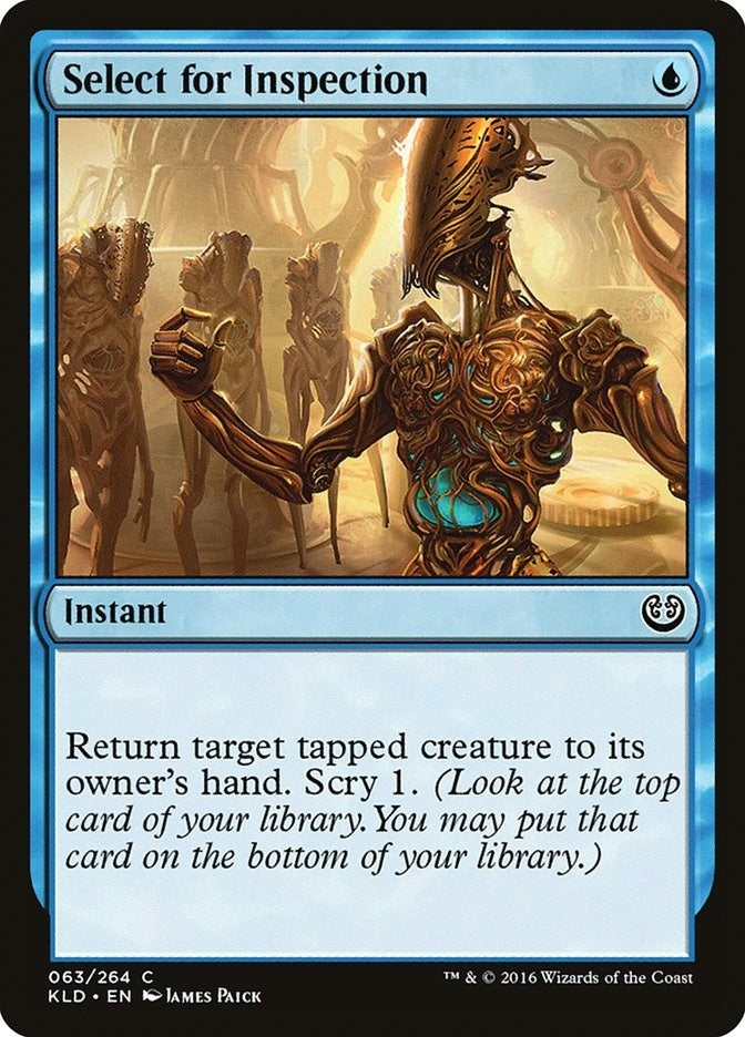 Select for Inspection (63) [KLD] - MTG Single