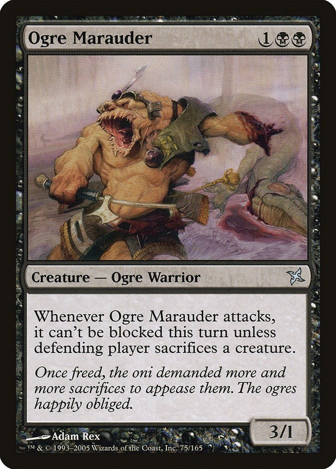 Ogre Marauder (75) [BOK] - MTG Single