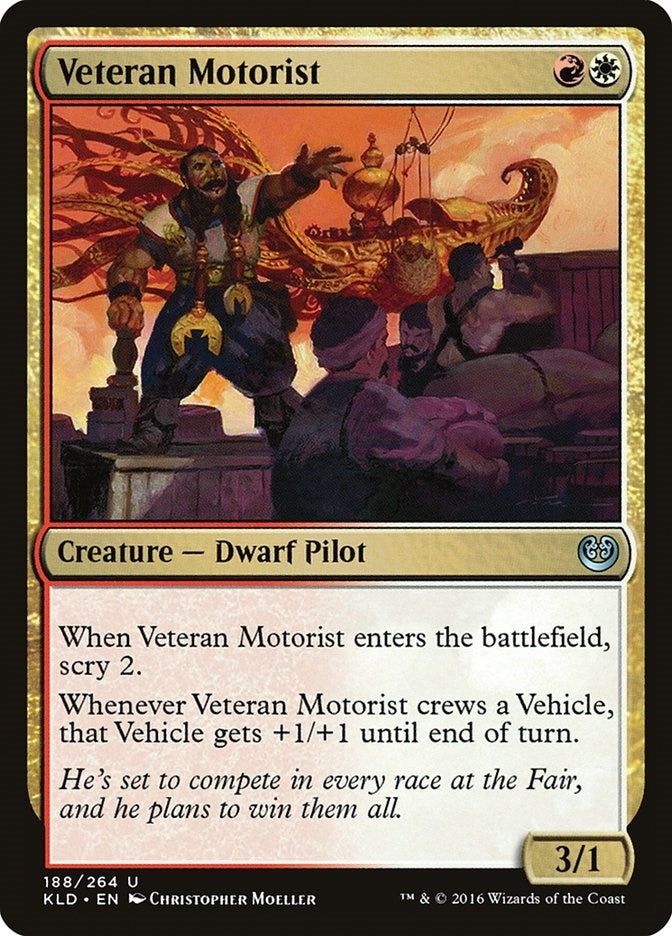 Veteran Motorist (188) [KLD] - MTG Single