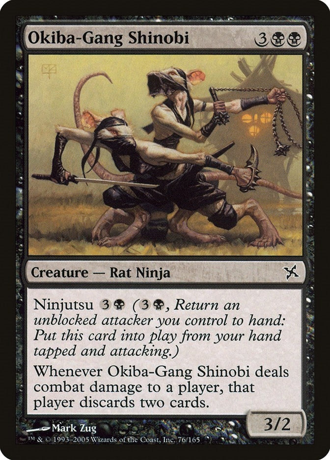 Okiba-Gang Shinobi (76) [BOK] - MTG Single