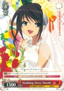 Wedding Dress Haruhi (8108) [SY/W08] - Weiss Schwarz Single