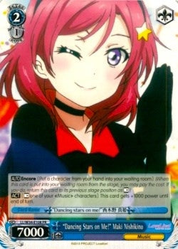 ’Dancing Stars on Me!’ Maki Nishikino (34108) [LL/W34] - Weiss Schwarz Single