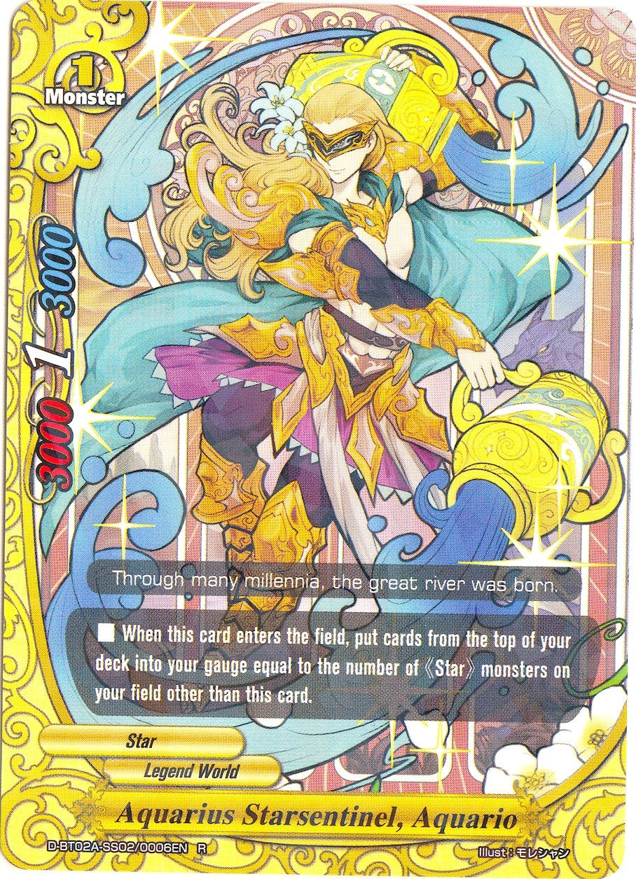 Aquarius Starsentinel Aquario (2020006) [D-BT02A] - Future Card BuddyFight Single