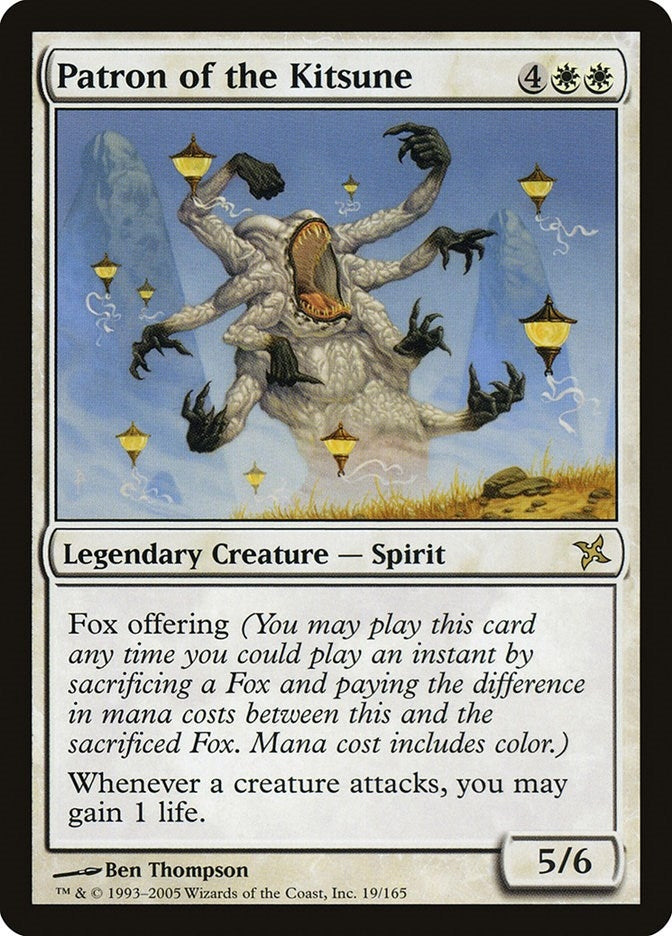 Patron of the Kitsune (19) [BOK] - MTG Single