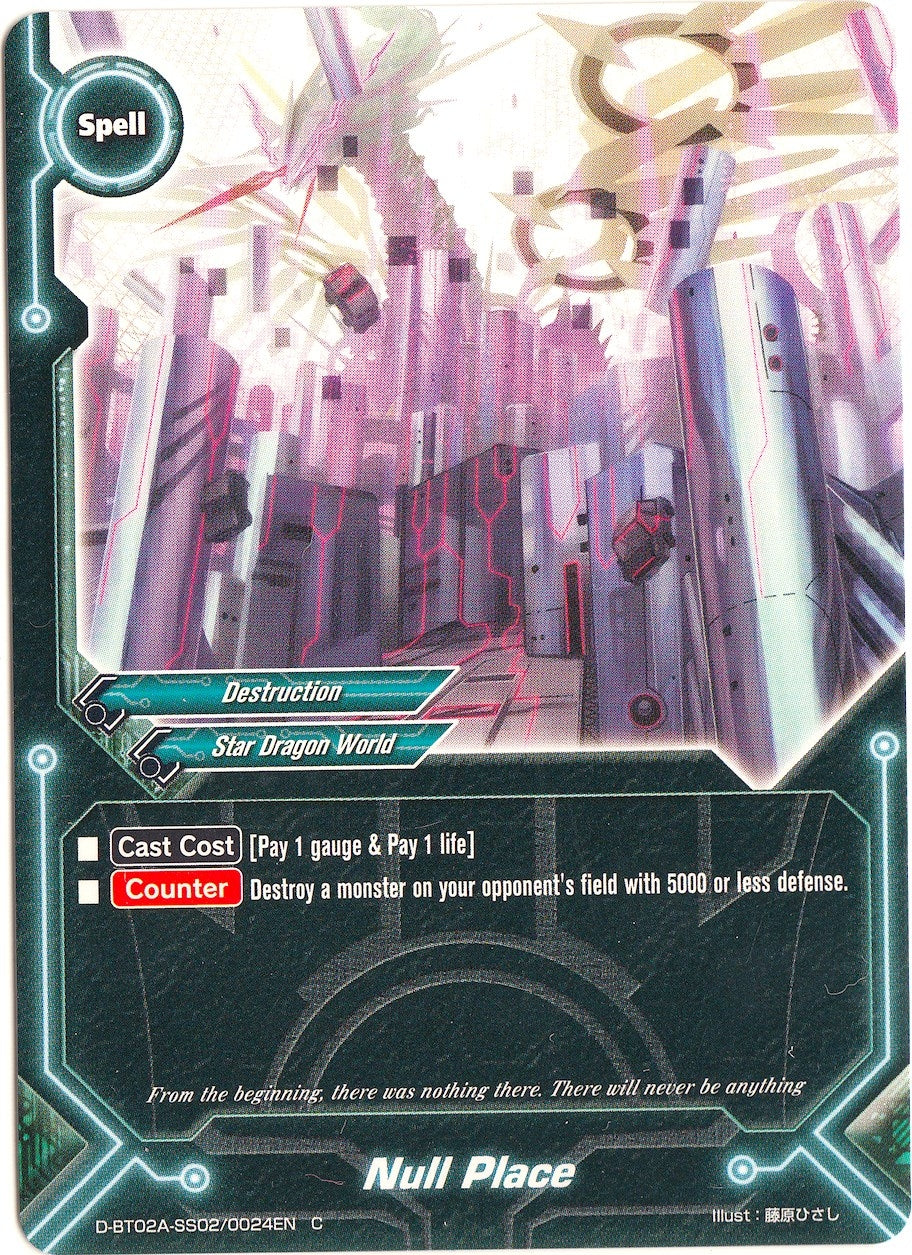 Null Place (2020024) [D-BT02A] - Future Card BuddyFight Single
