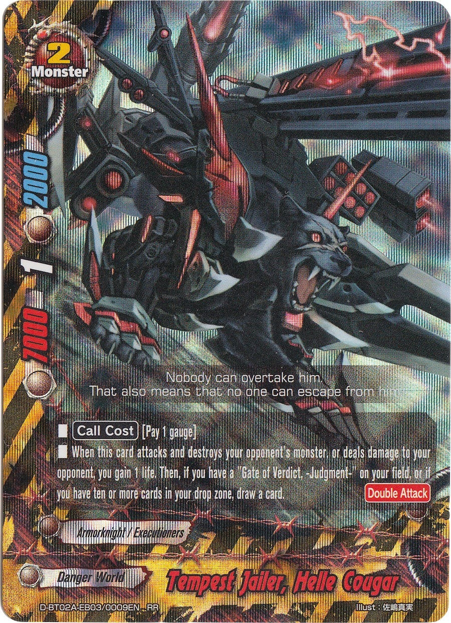 Tempest Jailer Helle Cougar (2030009) [D-BT02A] - Future Card BuddyFight Single