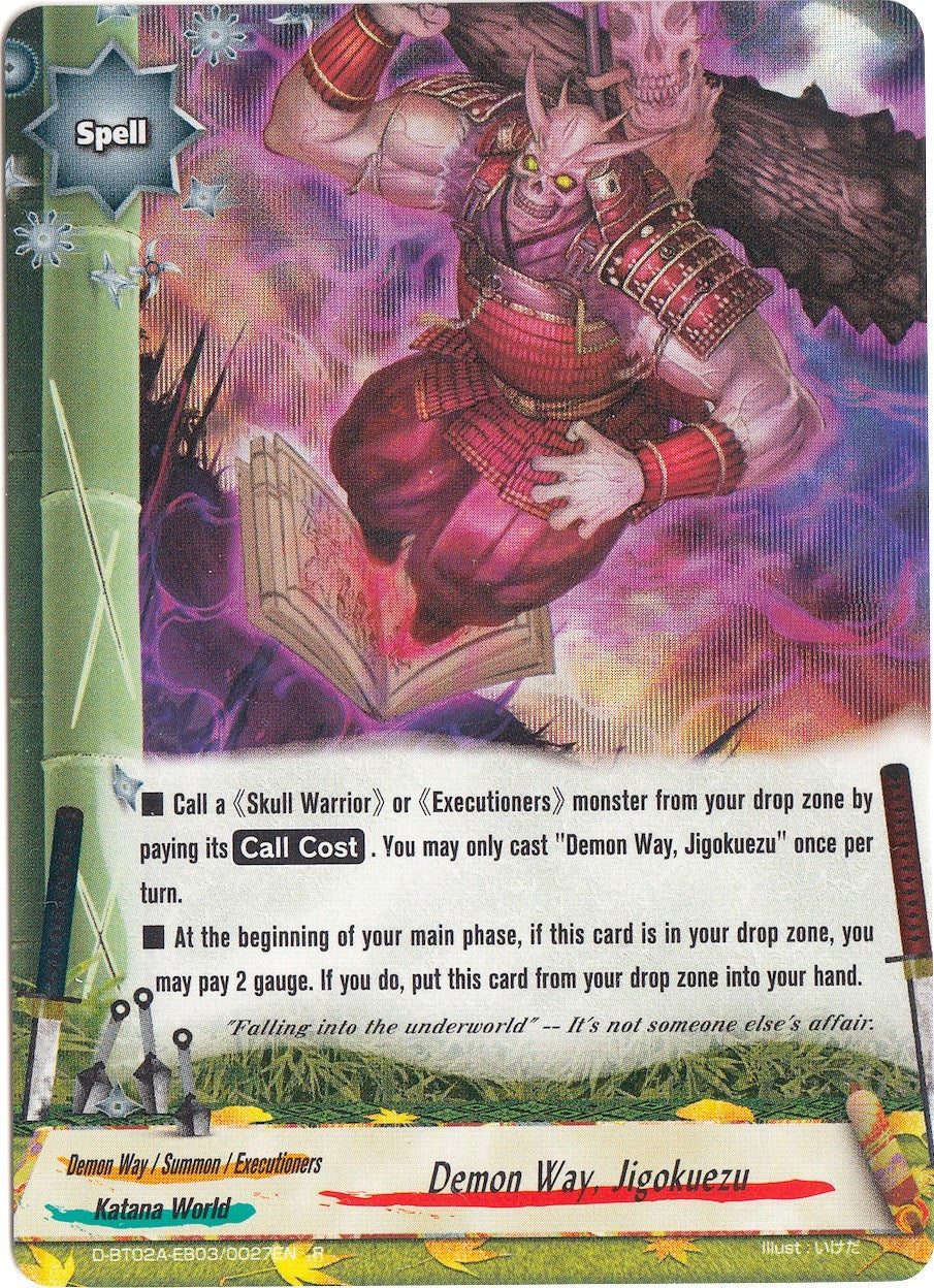 Demon Way Jigokuezu (2030027) [D-BT02A] - Future Card BuddyFight Single