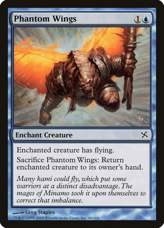 Phantom Wings (46) [BOK] - MTG Single
